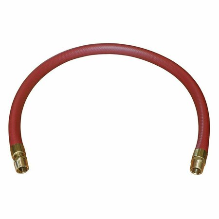 REELCRAFT 3/4in x 7 ft. Low Pressure Air/Water Inlet Hose S601034-7